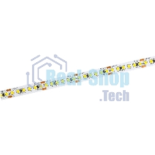 Лента светодиодная 5м SMD2835 168LED/м 14Вт/м IP20 ширина 10мм 24В нейтральный белый