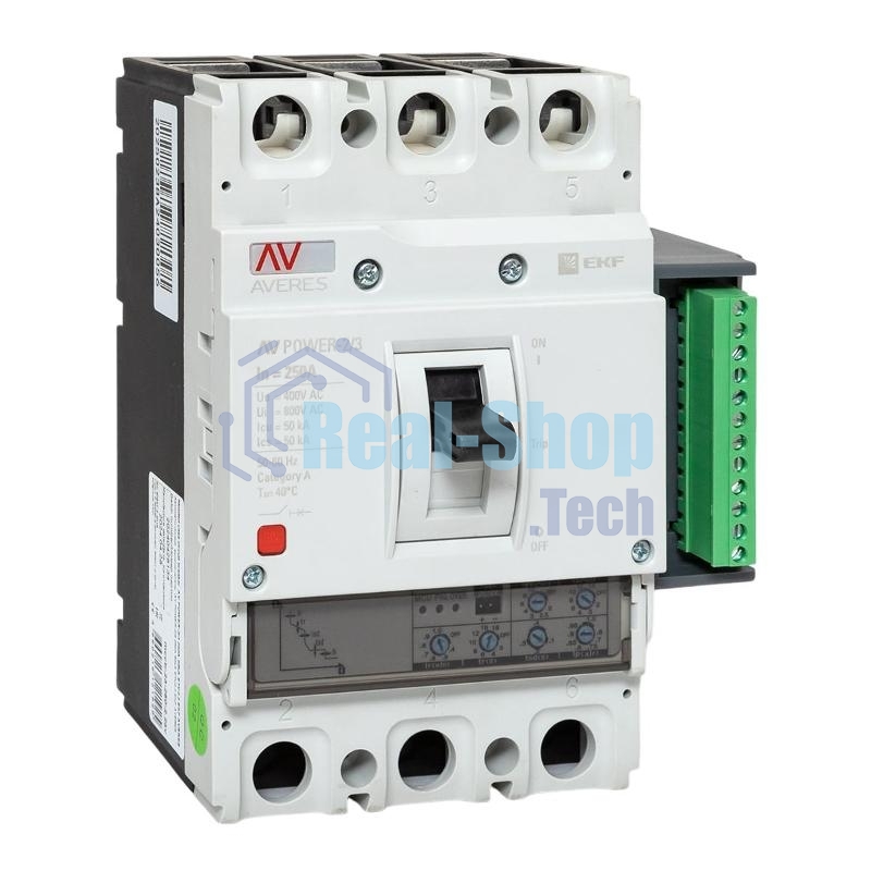 Выключатель автоматический AV POWER-2/3 250А 50кА ETU2.2