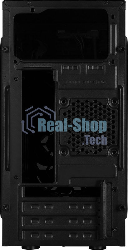 Компьютерный корпус Aerocool/Formula Cs-105, mATX, без БП, 187x361x355мм (ШxГxВ), USB 3.0 x1, USB 2.0 x1, металл 0,5мм, 120-мм вентилятор в комплекте, черный