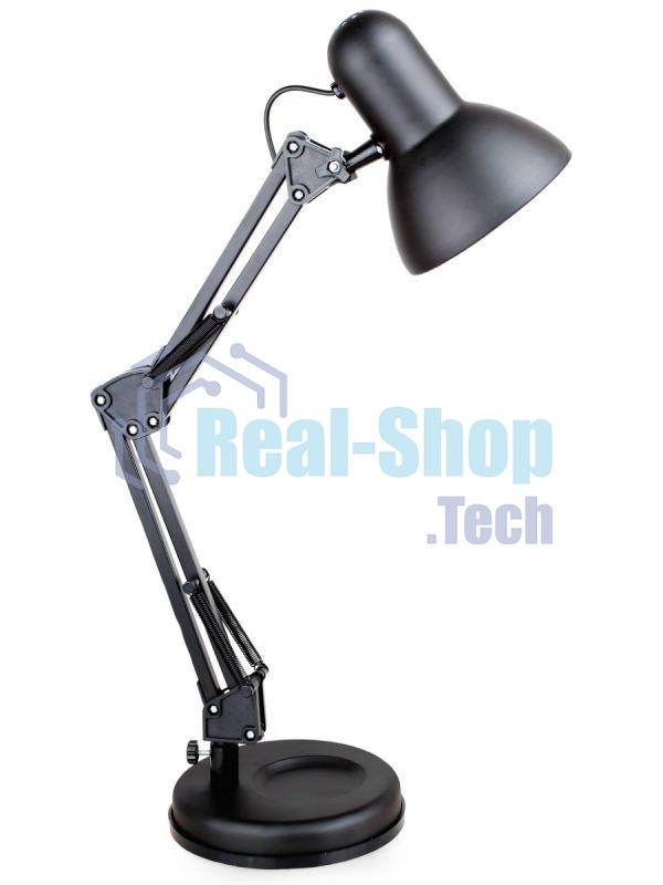 Светильник KD-313 C02 настол. 230В 60Вт E27 черный Camelion 13640