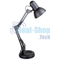 Светильник KD-313 C02 настол. 230В 60Вт E27 черный Camelion 13640