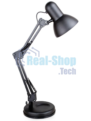 Светильник KD-313 C02 настол. 230В 60Вт E27 черный Camelion 13640