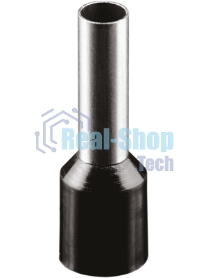 Наконечник-гильза изол. Navigator (НШвИ) 6-12 NET-Е6012 черный (уп.100шт)