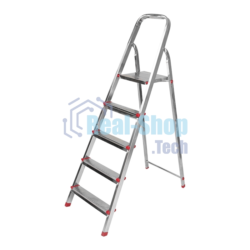 Стремянка металлическая Rexant 5 ступенек, усиленный профиль