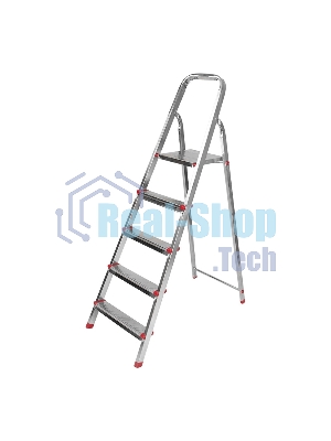 Стремянка металлическая Rexant 5 ступенек, усиленный профиль