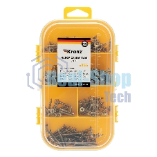Набор саморезов для ДСП Kranz 255 шт.