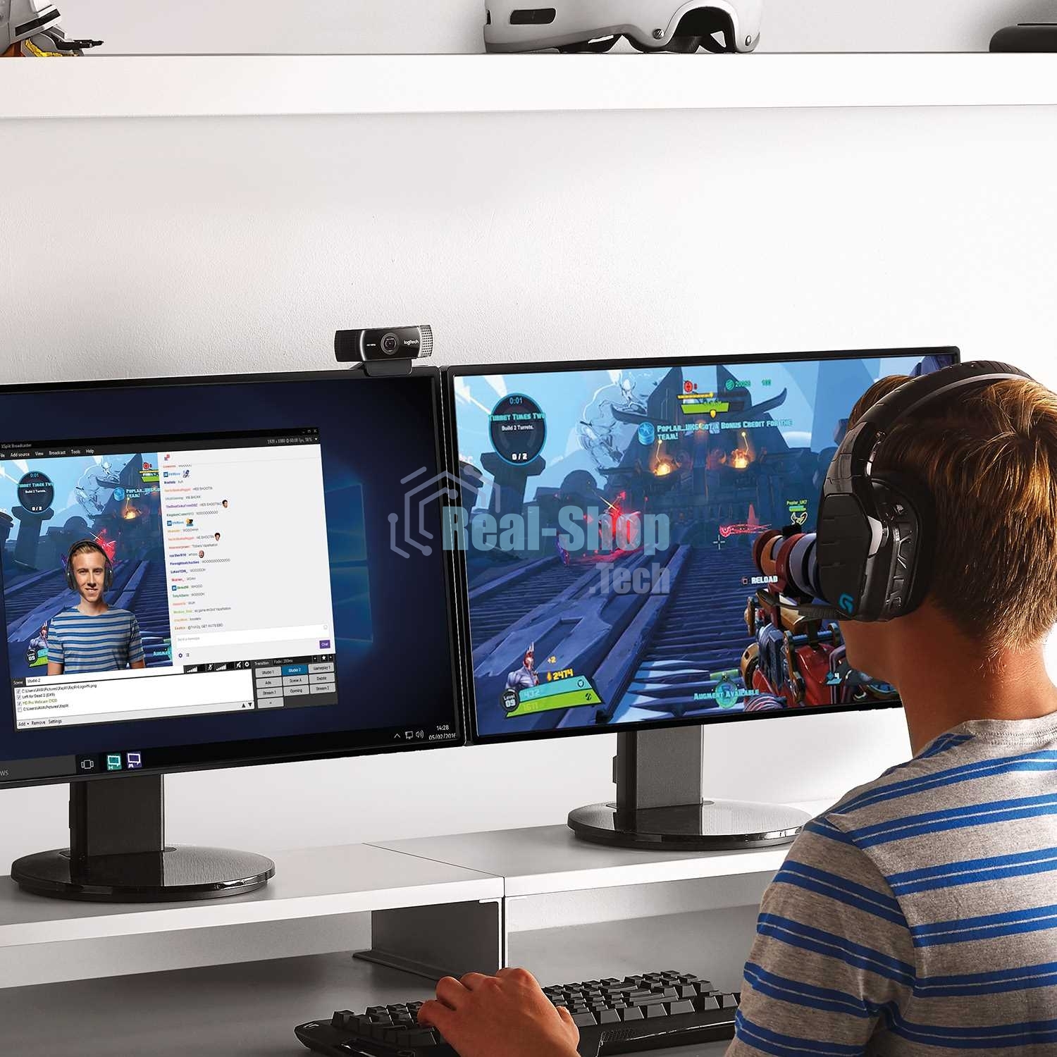 Веб-камера Logitech C922 Pro Stream Webcam