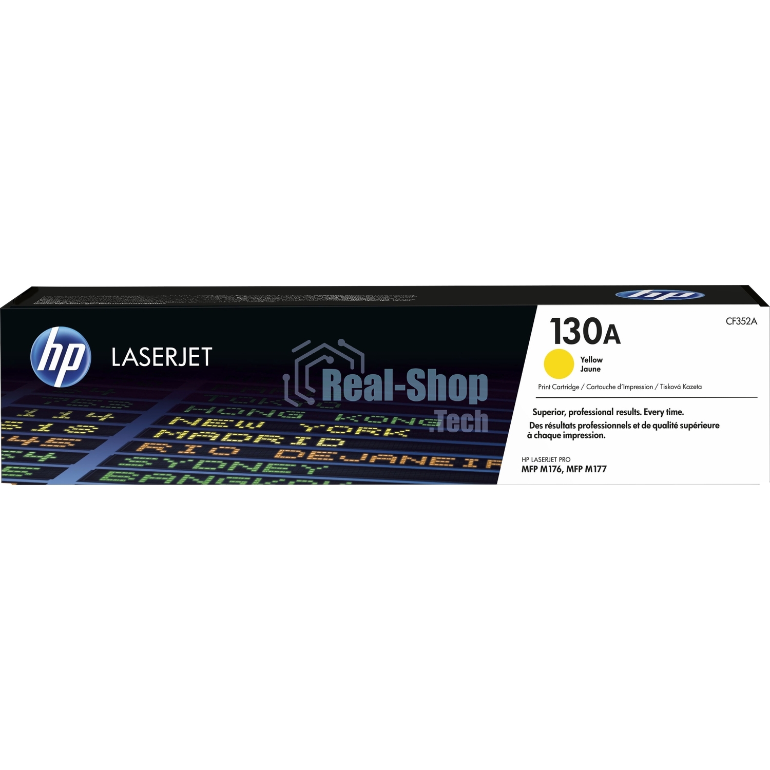 Тонер-картридж HP 130A CF352A желтый для HP M153/M176/M177