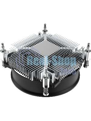 Кулер ID-COOLING DK-17 PWM серебристый/черный 92мм алюминий 2200rpm 26db 4-pin 65W 42мм