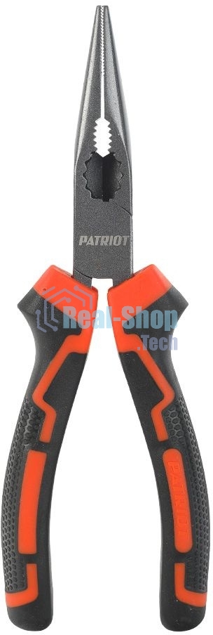 Длинногубцы PATRIOT Platinum LNP-160L, усиленные, Cr-V сталь, 160мм