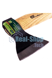 Топор Сибртех ТП11-06, 600 г, в сборе, кованый, деревянное топорище