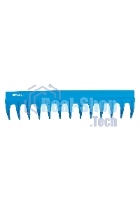 Грабли пластиковые, 430 мм, 13 прямых зубьев, усиленные, без черенка, LUXE Palisad