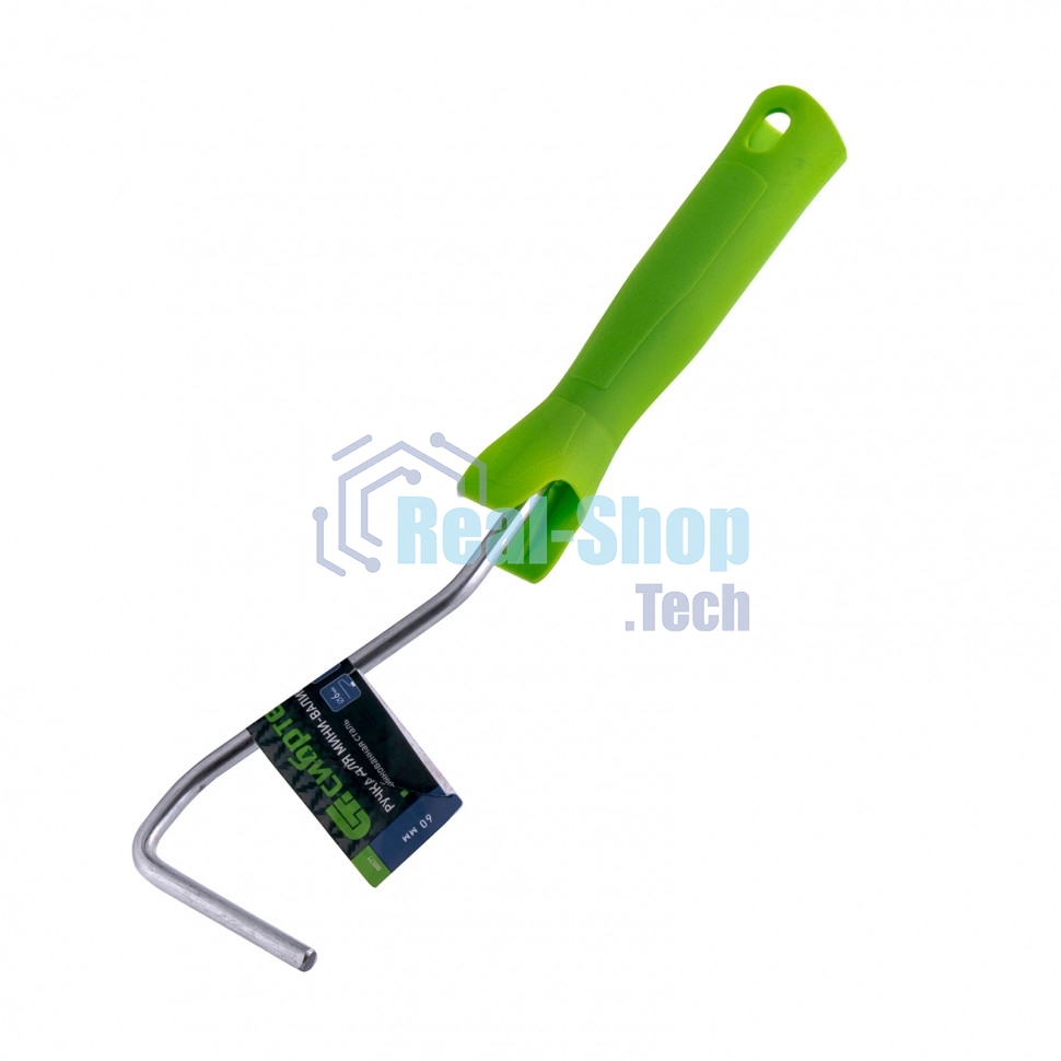 Ручка для мини-валиков Сибртех, 60 мм, D ручки - 6 мм, оцинкованная