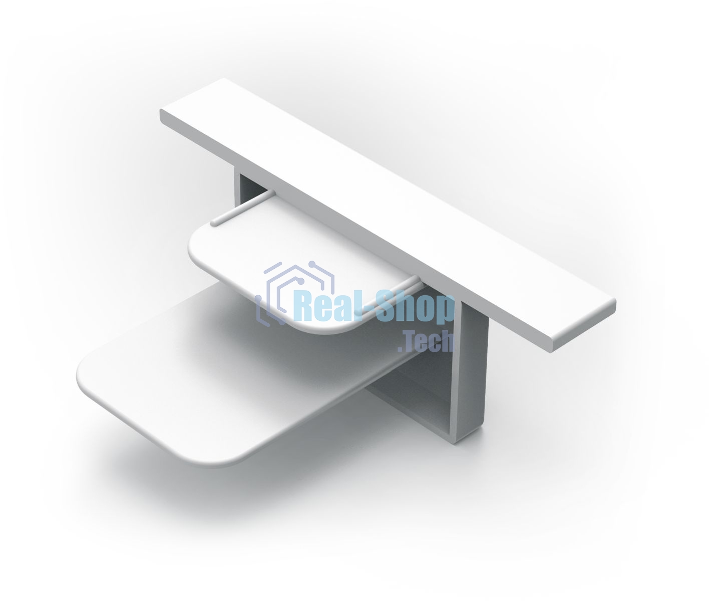 Заглушка для встраиваемого трекового шинопровода Gauss белый