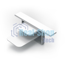 Заглушка для встраиваемого трекового шинопровода Gauss белый