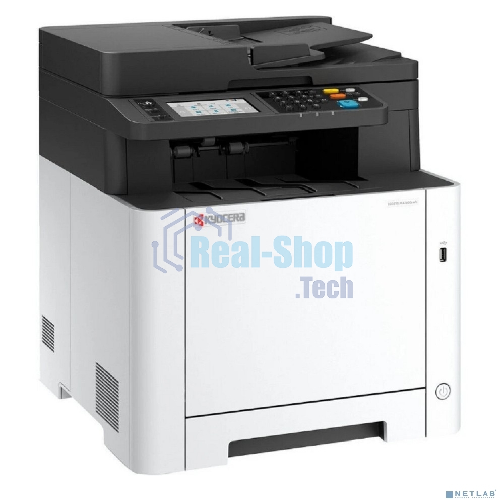 МФУ лазерное Kyocera ECOSYS MA2600cwfx, (цветной, А4, принтер/сканер/копир/факс, 1200dpi, 26ppm, 1Gb, ADF50, Duplex, Lan, USB, WiFi) (110C0D3NL0/110C0D3NL1) (замена M5526cdw)
