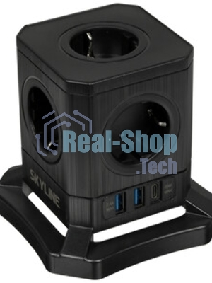Сетевой фильтр Skyline USP-730 Black PD3.0