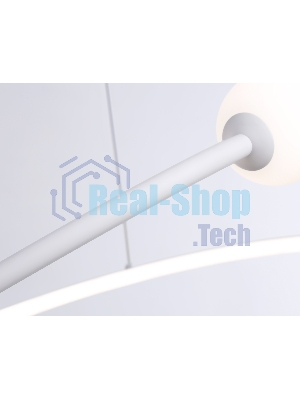 Светильник Ambrella light FL66291 WH белый 39W 3000K-6400K D500*1000 (ПДУ ИК)