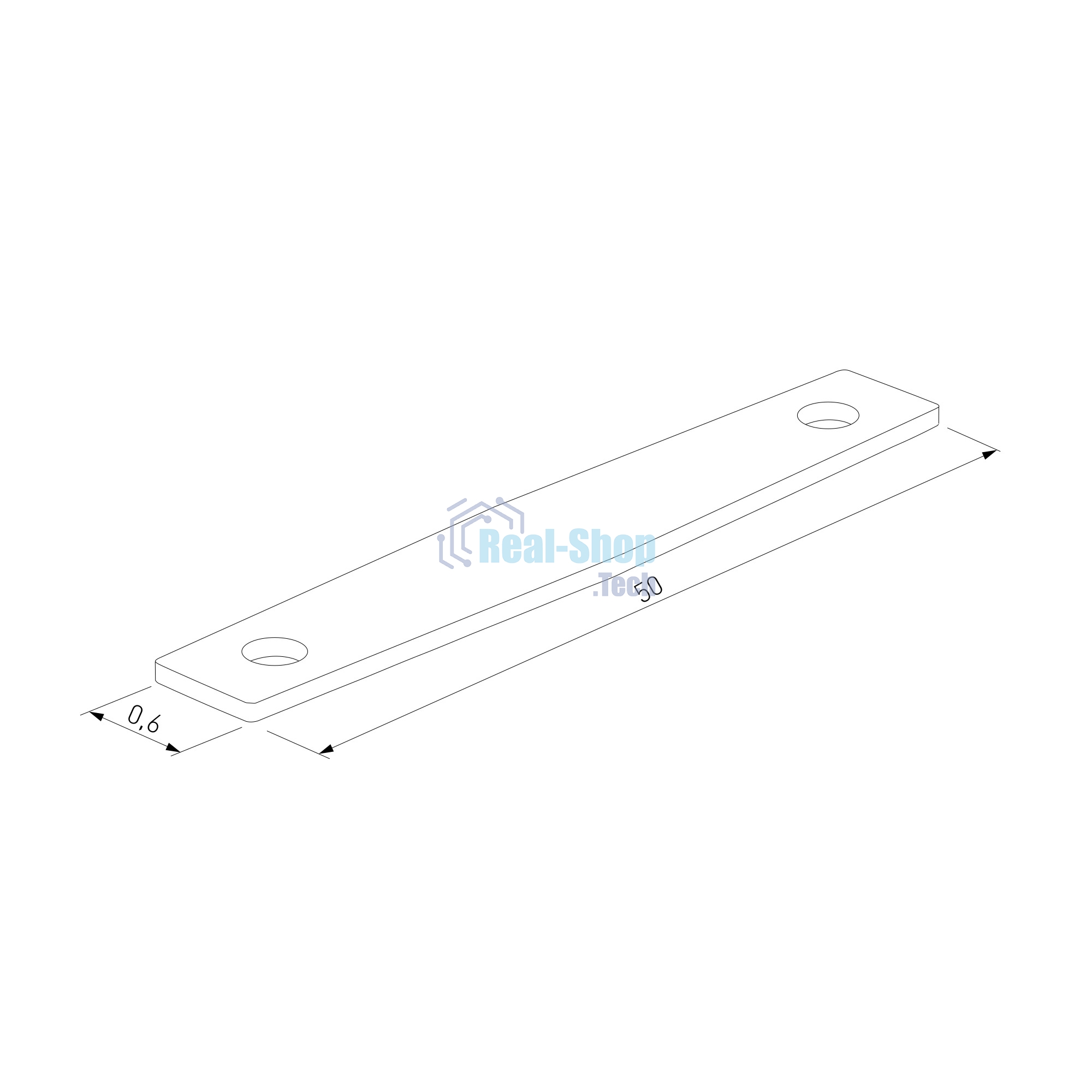 Mini Magnetic Соединительная планка для шинопровода (1шт.) 85176/00