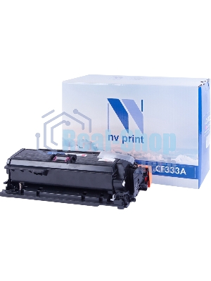 Картридж NVPrint совместимый HP CF333A Magenta для LaserJet Color M651dn/M651n/M651xh (15000k)