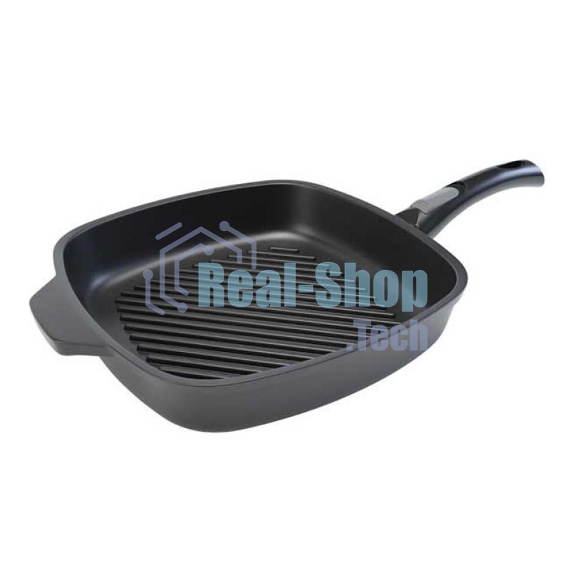 Сковорода-гриль Нева-Металл 59428G Ферра Индукция 28 см