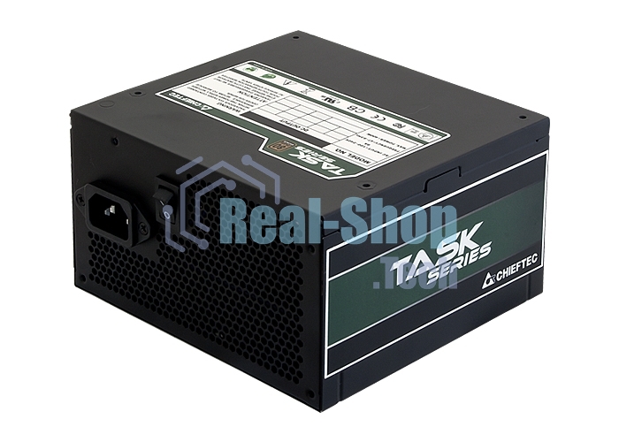 Блок питания Chieftec TPS-500S, 500Вт, 80 PLUS Bronze, 120мм, серый
