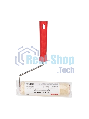 Валик Rexant велюр, ворс 5 мм, ширина ролика 180 мм, Ø 42 мм, бюгель 6 мм