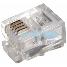 Телефонный разъем PROconnect RJ-14 (6P4C)