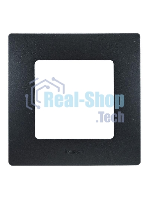 Рамка 1-м Etika антрацит Legrand 672581