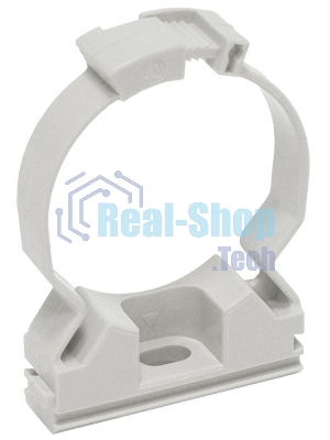 Держатель хомутный для труб CFC32 d32 сер. ИЭК CTA10MP-CFC32-K41-050