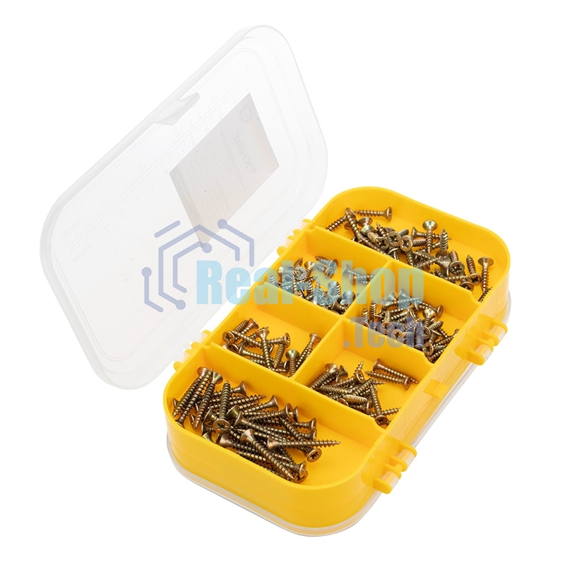 Набор саморезов для ДСП Kranz 255 шт.