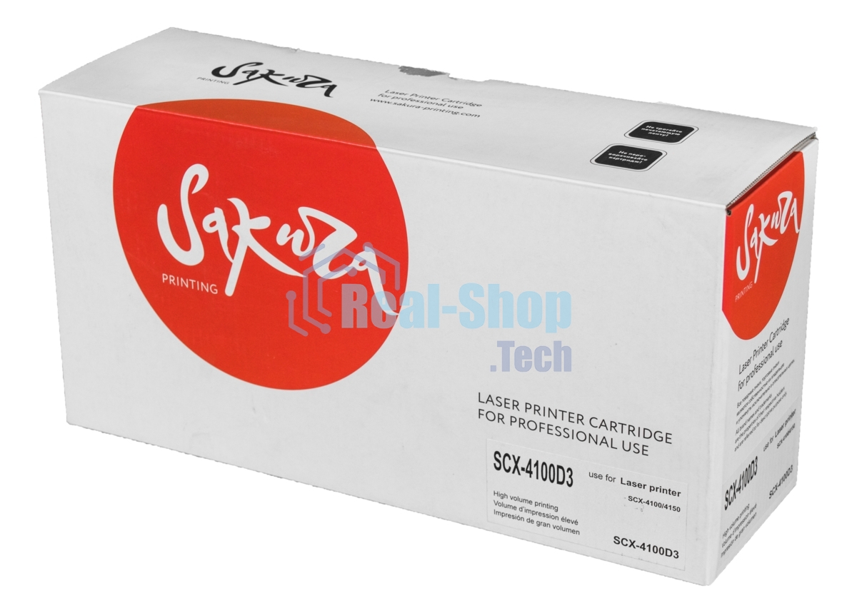Картридж лазерный Sakura CX4100D3 для Samsung SCX-4100, 4150, черный, 3 000 к.