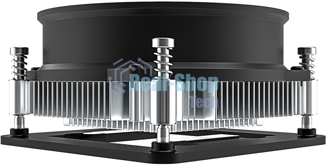Кулер ID-COOLING DK-17 PWM серебристый/черный 92мм алюминий 2200rpm 26db 4-pin 65W 42мм