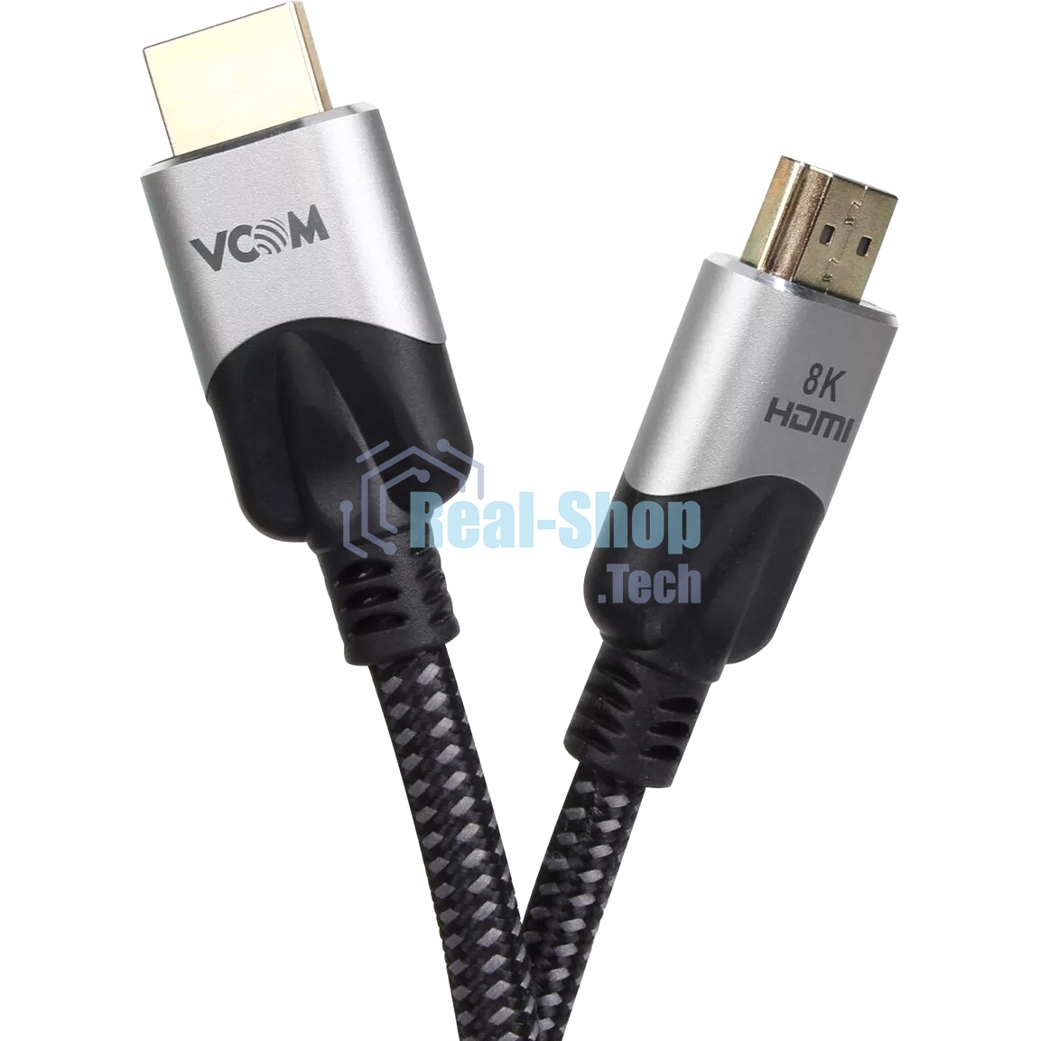 Кабель VCOM CG865-2M HDMI 19M/M,ver. 2.1, 8K@60 Hz 2 м VCOM CG865-2M