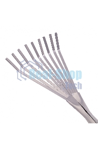 Грабли веерные 9-зубые Palisad, 130х420 мм, стальные, пластиковая рукоятка