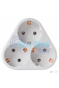 Сетевой разветвитель Buro BU-PS3VG-W (3 розетки) белый (пакет ПЭ)