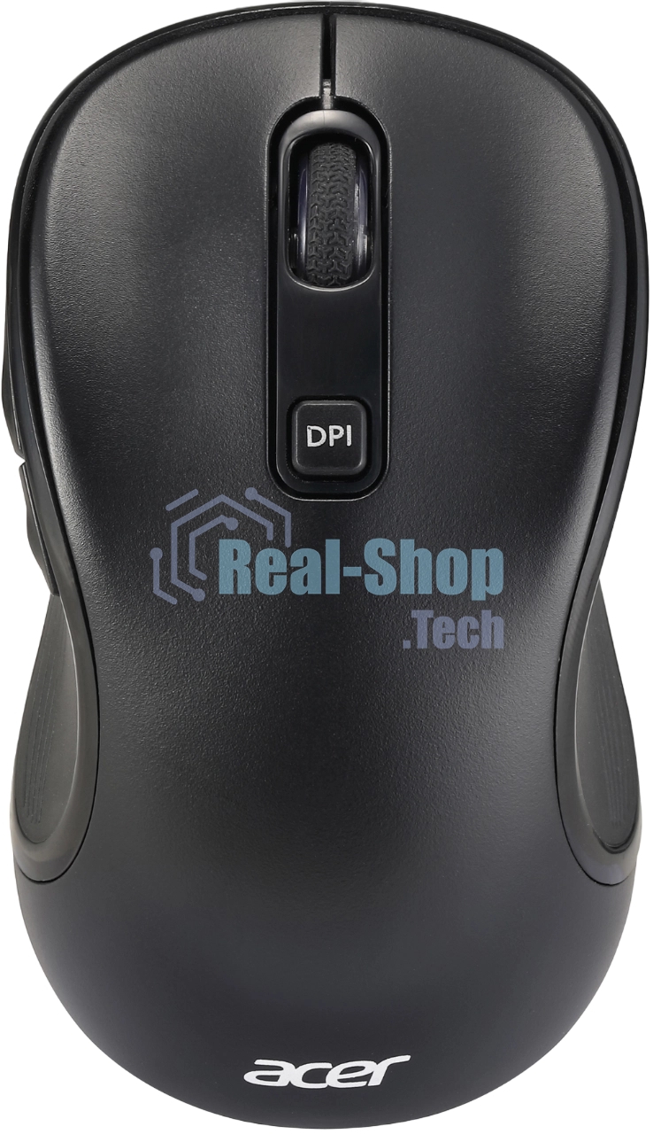 Мышь беспроводная Acer OMR303 черный, 1600 dpi, радиоканал, USB, кнопки - 6