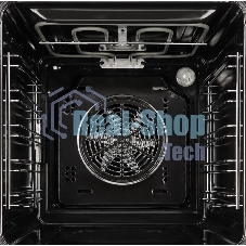 Духовой шкаф электрический Monsher MOE 4592 Acier ширина 45 см, High-Tech, 50 л, гидролизная очистка, 9 режимов, черный/нерж. сталь