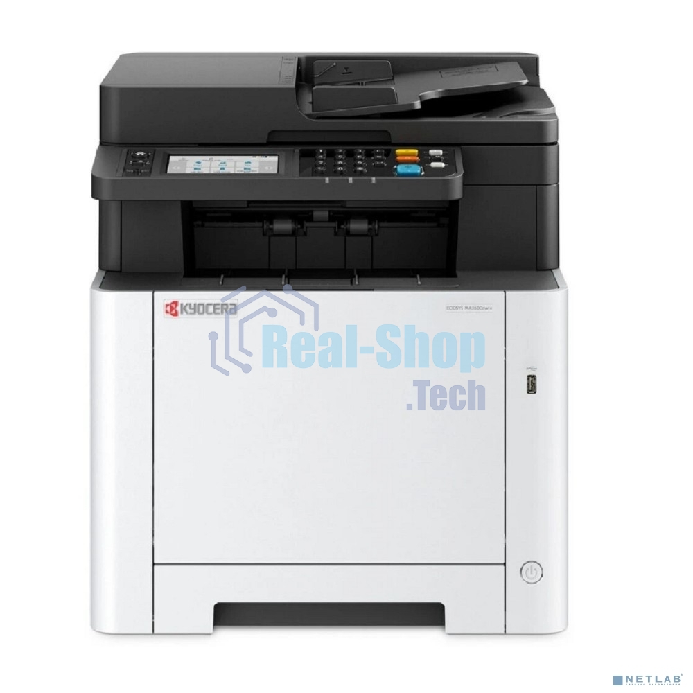 МФУ лазерное Kyocera ECOSYS MA2600cwfx, (цветной, А4, принтер/сканер/копир/факс, 1200dpi, 26ppm, 1Gb, ADF50, Duplex, Lan, USB, WiFi) (110C0D3NL0/110C0D3NL1) (замена M5526cdw)