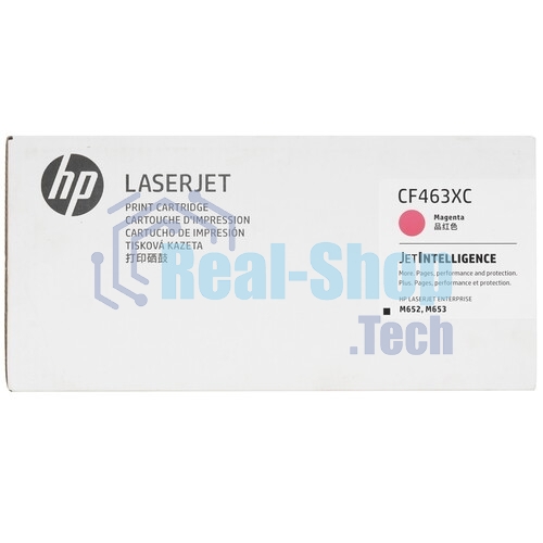 Картридж лазерный HP 656X пурпурный увеличенной емкости для HP CLJ M652/M653 (CF463X) 22000 стр
