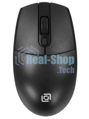 Мышь беспроводная Oklick 201MW черный, 1600 dpi, радиоканал, USB, кнопки - 4
