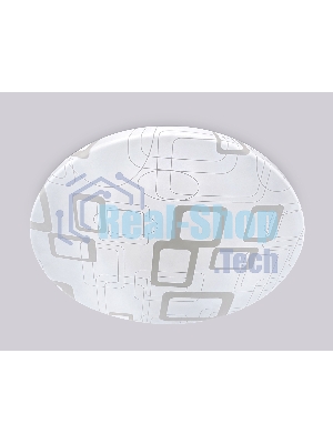 Потолочный светодиодный светильник Ambrella light FZ1040 WH белый 30W 6400K D370*55 (Без ПДУ)