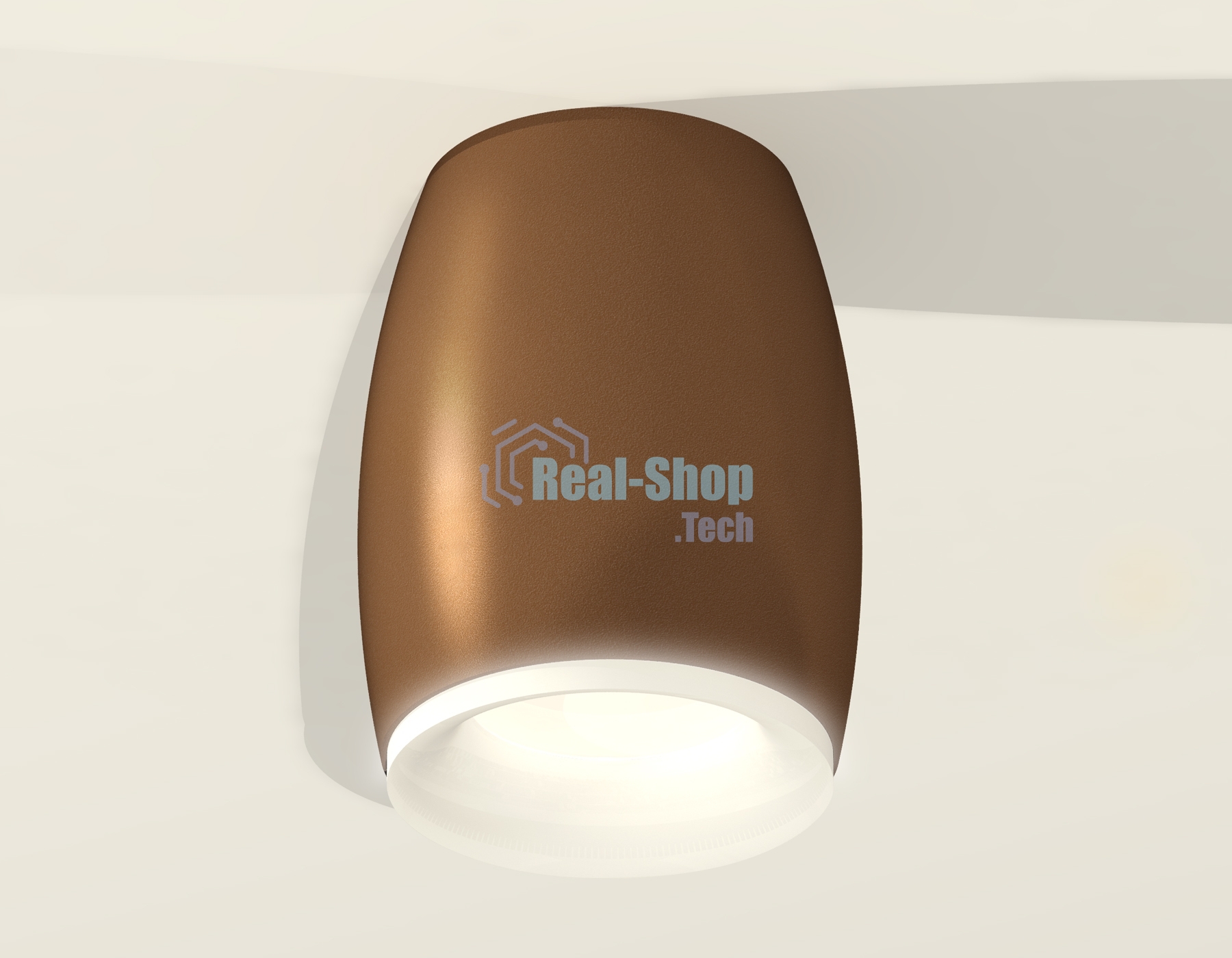 Светильник Ambrella Light XS1124020 SCF/FR кофе песок/белый матовый MR16 GU5.3 (C1124, N7165)