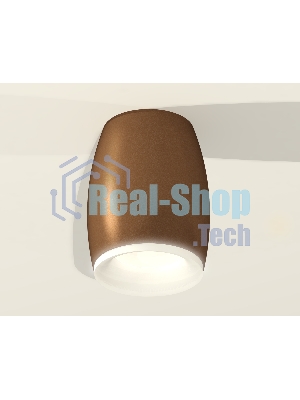 Светильник Ambrella Light XS1124020 SCF/FR кофе песок/белый матовый MR16 GU5.3 (C1124, N7165)