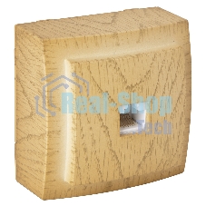 Nilson Роз. компьютерная 1-местн. СУ, (RJ45 CAT5), Темис (Themis), клён (26281044)