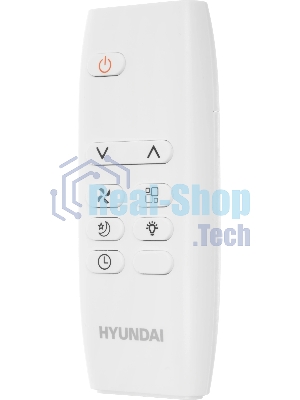 Кондиционер мобильный Hyundai HPAC-09-2 9000 BTU, 25 м², 64 дБ, охлаждение, осушение, белый