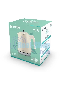 Чайник электрический Gorenje K15RL 1.7л. 2200Вт бежевый (корпус: металл/пластик)