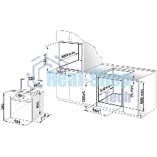 Духовой шкаф электрический Gefest ЭДВ ДА602-02 К82белый. В стиле 