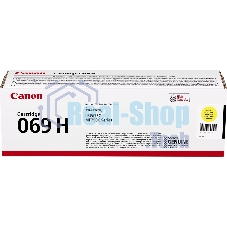 Картридж лазерный Canon 069HY (5095C002/004) желтый (5500 стр. повышенной емкости) для Canon MF752Cdw/754Cdw, LBP673Cdw