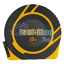 Рулетка геодезическая Denzel 20 м х 15 мм, закрытый корпус, фиберглассовая лента